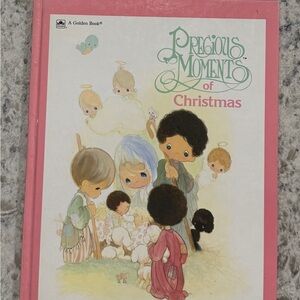 Precious Moments Christmas Book - Pink and Multicolor